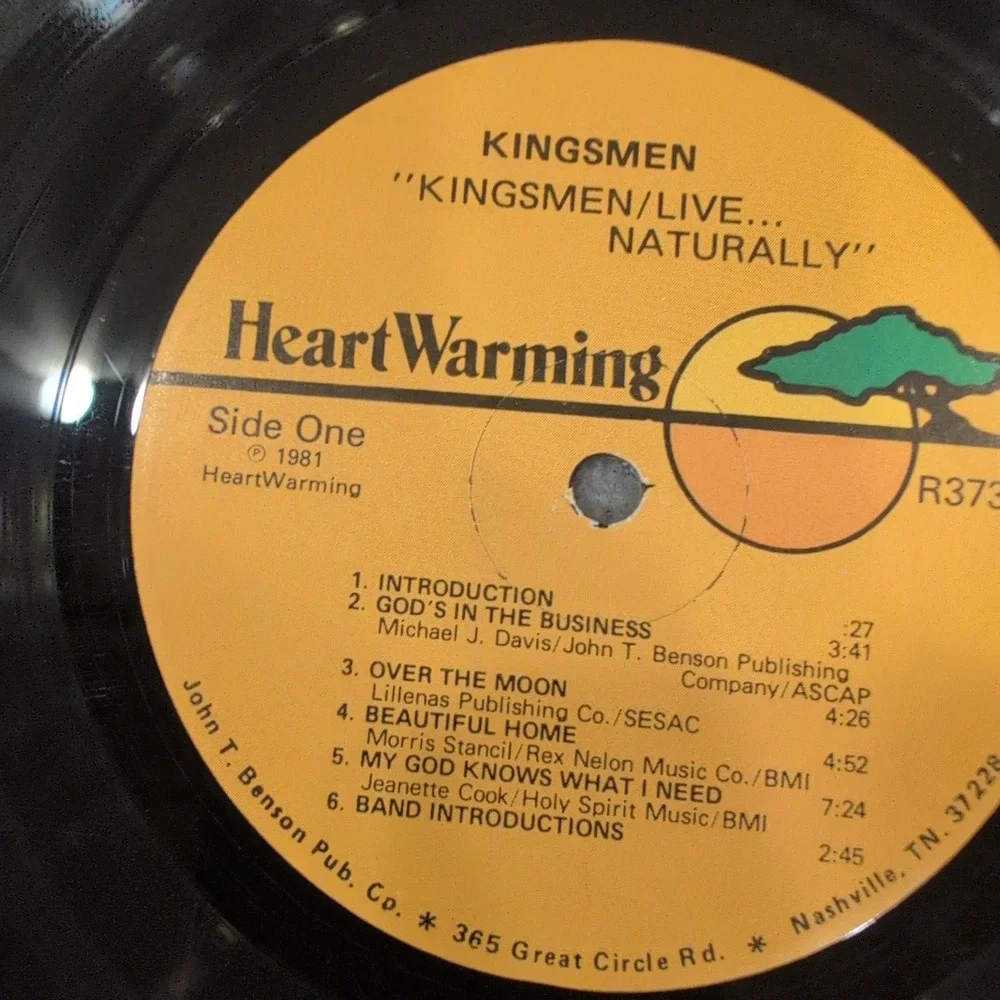 The Kingsmen Live Naturally 2-LP & Chart‎ Breakers Vinyl Record Lot Gospel R3734 - Picture 8 of 10